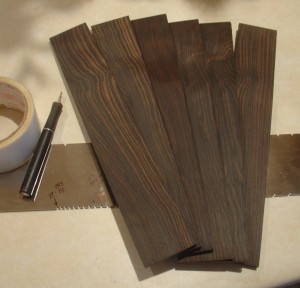 Ebony Fretboard Blanks