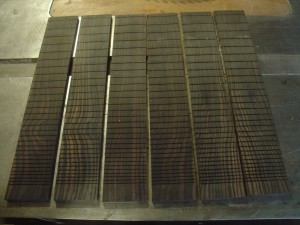 Fretted Ebony Fretboards