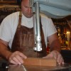 Cutting the Blocks.