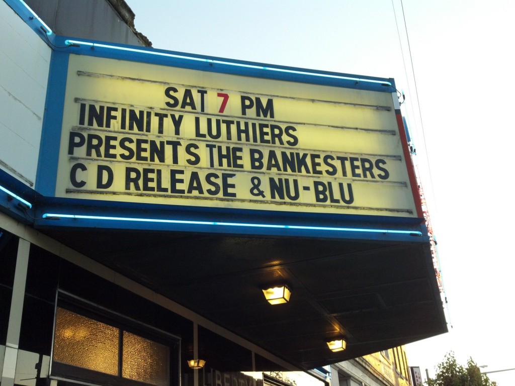 Infinity Luthiers presents The Bankesters cd release party with special guests Nu-Blu.